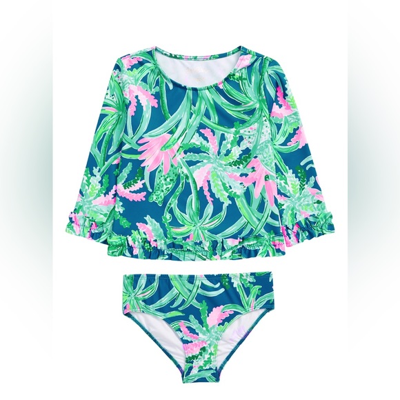 Lilly Pulitzer Swim Lilly Pulitzer Rash Guard Swimsuit Poshmark